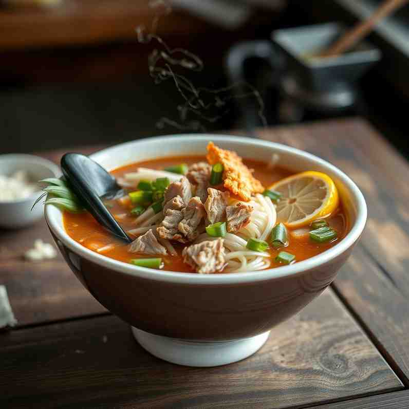 La Paz Batchoy - Filipino Noodle Soup Recipe